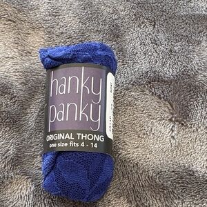 Hanky Panky Royal Blue Original Thong